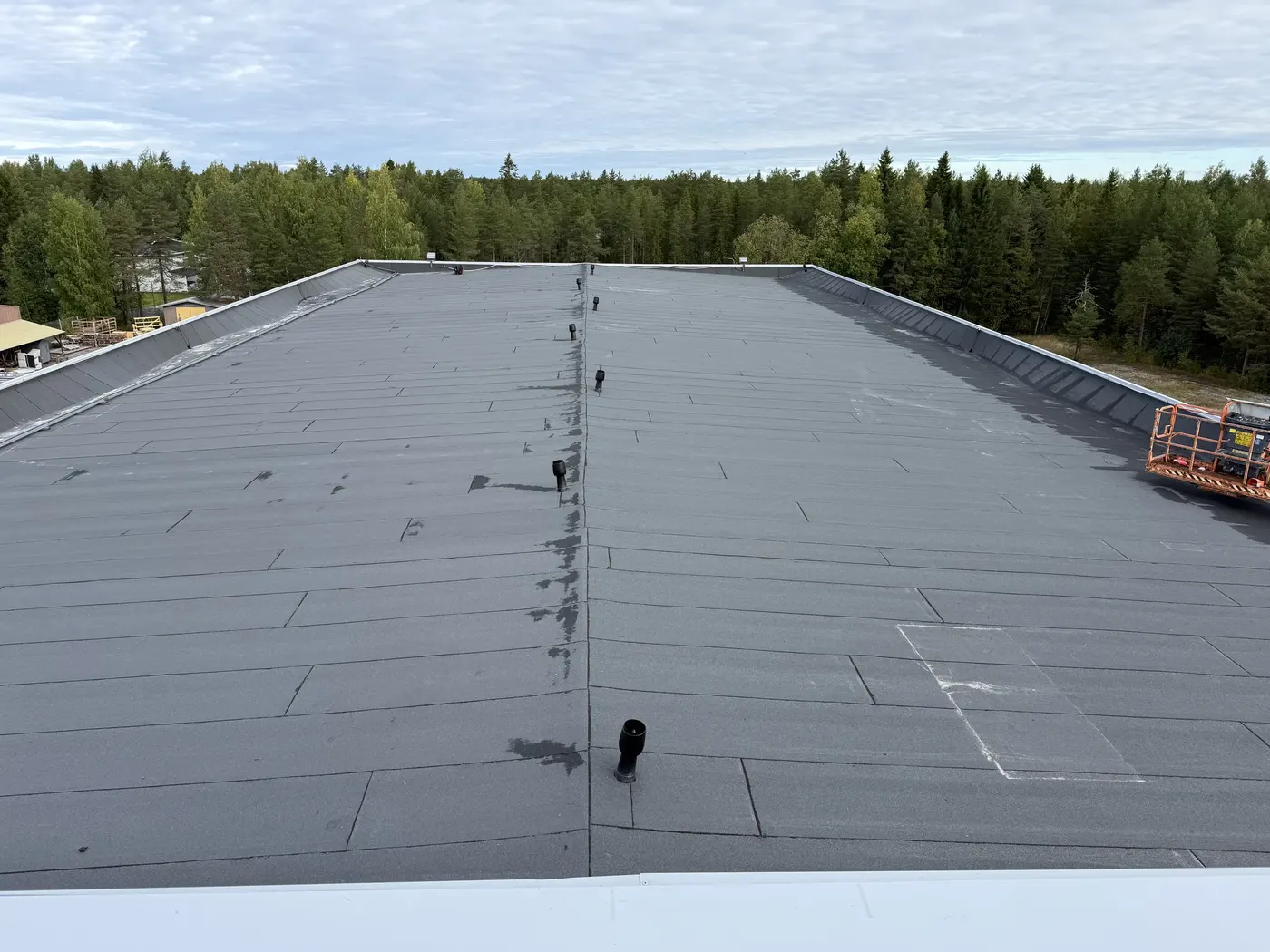 Valmis laaja bitumikatto Pohjanmaalla